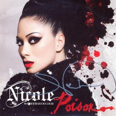 NICOLE SCHERZINGER / POISON 9 MIXES / CD SINGLE PROMO DEDICACE FRANCE 2010