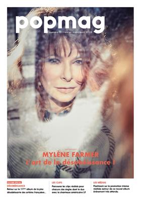 MYLENE FARMER / MAGAZINE POPMAG N°1 DESOBEISSANCE / FRANCE 2020