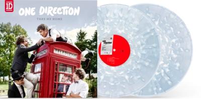 ONE DIRECTION - TAKE ME HOME 2LP (URBAN OUTFITTERS CLEAR VINYL WITH WHITE SWIRL)