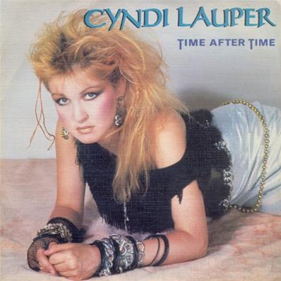 CYNDI LAUPER / TIME AFTER TIME / 45T PROMO ESPAGNE 1984