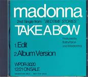 MADONNA - TAKE A BOW / CDS PROMO JAPON / USA 1994