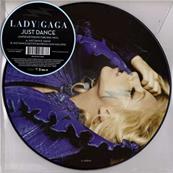 LADY GAGA / JUST DANCE / 45 TOURS 7" PICTURE DISC 2 MIXES / UK