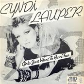 CYNDI LAUPER / GIRLS JUST WANT TO HAVE FUN / 45T BRESIL 1983