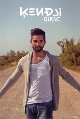 KENDJI GIRAC / 5 CARTES POSTALES PROMO 2015