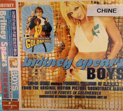 BRITNEY SPEARS - BOYS - CD ALBUM - CHINE