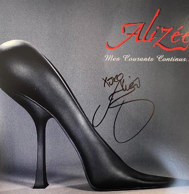 ALIZEE - Mes "Courants" Continus ... - LP - DEDICACE