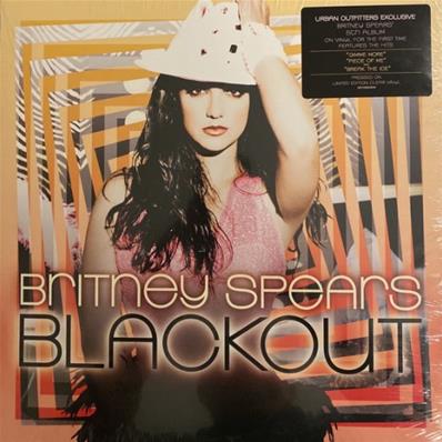 BLACKOUT / BRITNEY SPEARS / LP 33 TOURS CLEAR VINYL / URBAN OUTFITTERS USA 2019