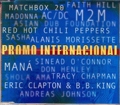 COMPIL WARNER MUSIC BRESIL PROMO INTERNATIONAL 2000 / CD SAMPLER PROMO