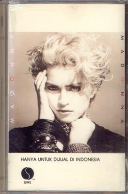 MADONNA THE FIRST ALBUM / K7 ALBUM INDONESIE