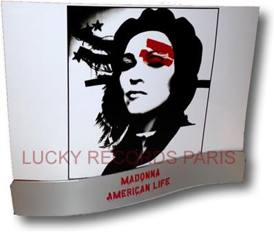 CADRE METAL ALUMINIUM AMERICAN LIFE + PHOTO / PROMO FRANCE