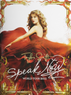 TAYLOR SWIFT - SPEAK NOW - TOUR BOOK