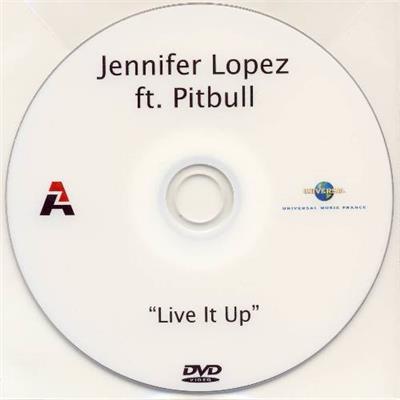 LIVE IT UP / DVDR SINGLE PROMO FRANCE 2013