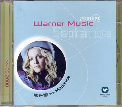 COMPIL WARNER MUSIC TAIWAN TOP HITS SELECTIONS SEPTEMBRE 2000 / RARE CD SAMPLER PROMO