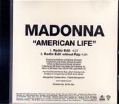 AMERICAN LIFE / CDS PROMO USA