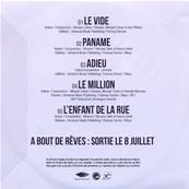 SLIMANE / A BOUT DE REVES / CD SAMPLER 5 TITRES / PROMO