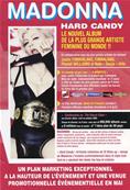 FLYER HARD CANDY / DEPLIANT POSTER / PROMO FRANCE