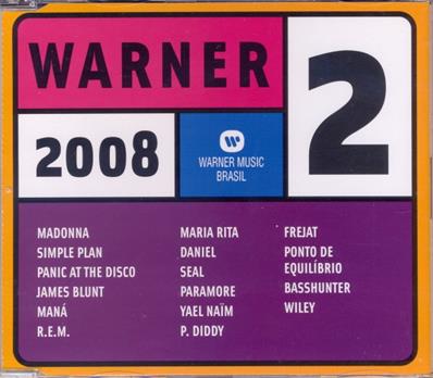 COMPIL WARNER MUSIC BRESIL / CD SAMPLER PROMO BRESIL 2007