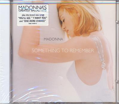 SOMETHING TO REMEMBER / CD ALLEMAGNE