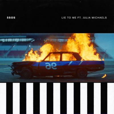 LIE TO ME / 5 SECONDS OF SUMMER FT. JULIA MICHAELS / CD SINGLE PROMO FRANCE 2019