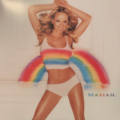 MARIAH CAREY - RAINBOW - URBAN OUTFITTERS - RED