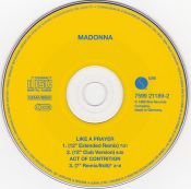 MADONNA - LIKE A PRAYER - MAXI CD - 3 MIX