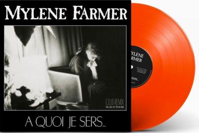 MYLENE FARMER - A QUOI JE SERS / MAXI 45 TOURS (2019 - VINYLE ORANGE)