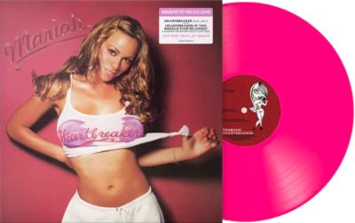 MARIAH CAREY - HEARTBREAKER MAXI 45 TOURS (URBAN OUTFITTERS EXCLUSIVE HOT PINK VINYL)