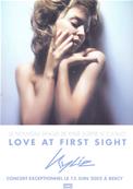 FLYER LOVE AT FIRST SIGHT / KYLIE  MINOGUE /  FRANCE