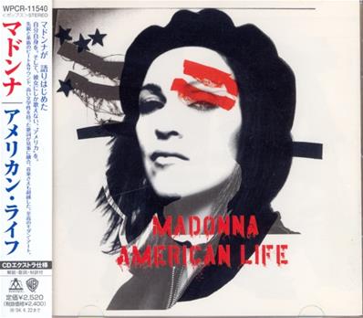 AMERICAN LIFE / CD ALBUM JAPON 2003