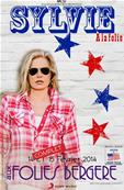 AFFICHE A LA FOLIE / SYLVIE VARTAN / 14 & 15 FEVRIER 2014