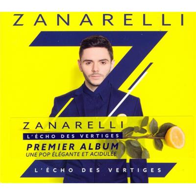 ZANARELLI / L'ECHO DES VERTIGES / CD ALBUM FRANCE 2017