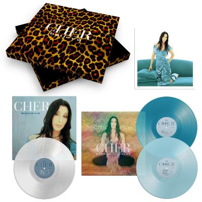 CHER - BELIEVE 25TH ANNIVERSARY (3LP BOX SET, COLOURED VINYL)